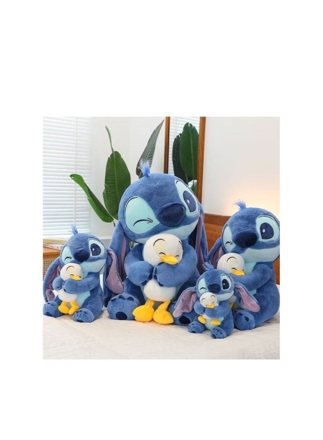 Stitch Plush Toy, Stitch Stuffed Animal Plush Dolls, With Duck, 30cm, - Image 4